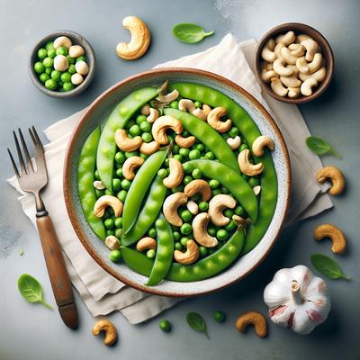 Image of Snow Peas with Cashews