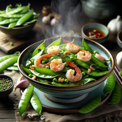 Image of Snow Peas with Shrimp
