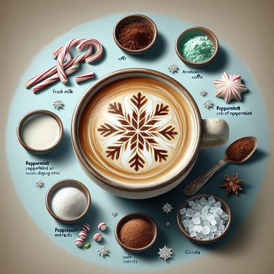 Image of Snowflake Peppermint Latte