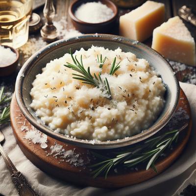 Image of Snowy Day Risotto White Risotto
