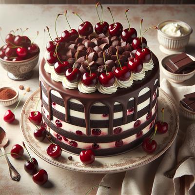 Image of So Easy Black Forest Cake