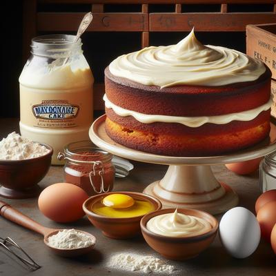 Image of So Easy Mayonnaise Cake