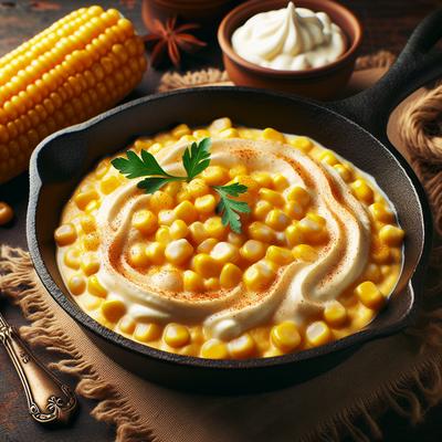 Image of So Easy Old Fashioned Skillet Creamed Corn