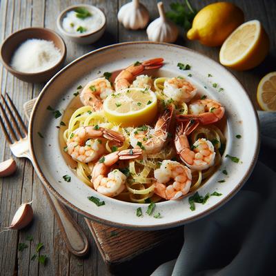 Image of So Easy Yummy Shrimp Scampi