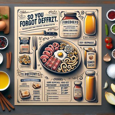 Image of So You Forgot to Defrost