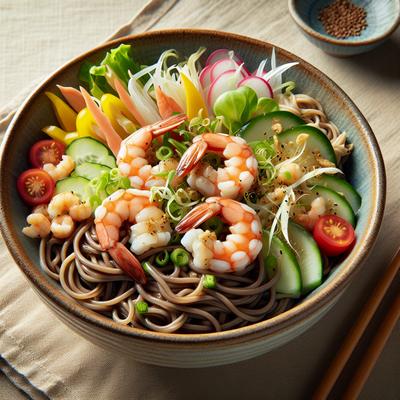 Image of Soba and Shrimp Salad