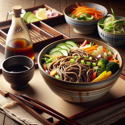 Image of Soba Noodle Salad with Tamari