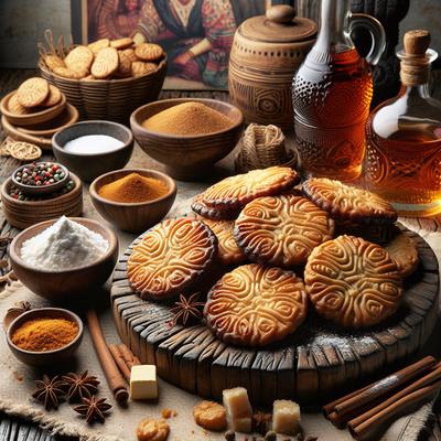 Image of Soetkoekies Sweet Wine and Spice South African Cookies