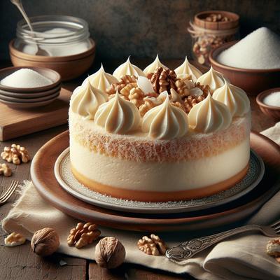 Image of Soft As Silk Italian Cream Cake