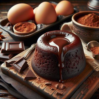 Image of Soft Centered Warm Chocolate Cakes