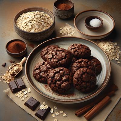 Image of Soft Chocolate Oatmeal Cookies