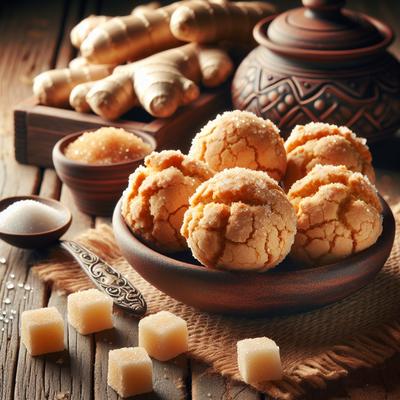 Image of Soft Ginger Puff Cookies