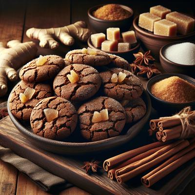 Image of Soft Gingersnap Cookies
