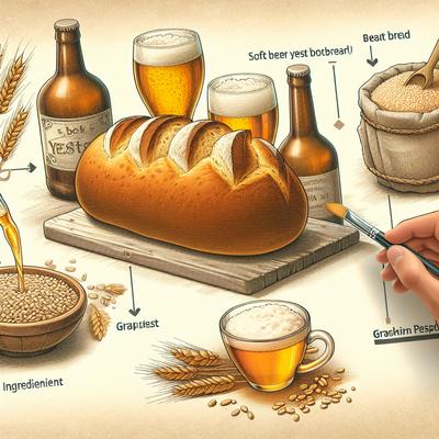 Image of Soft Golden Crust Beer Yeast Bread Abm