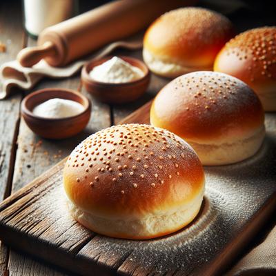Image of Soft Hamburger Buns