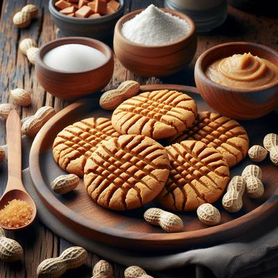 Image of Soft N Chewy Vegan Peanut Butter Cookies
