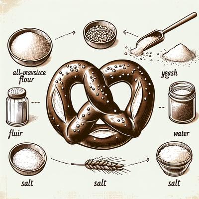 Image of Soft Pretzels for Bread Machines
