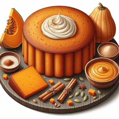 Image of Soft Pumpkin Yummy Cake