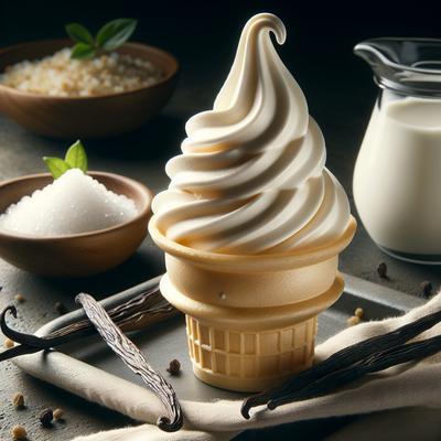 Image of Soft Serve Vanilla Ice Cream