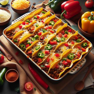 Image of Soft Taco Casserole