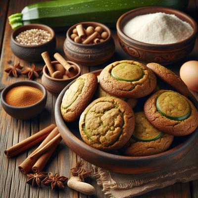 Image of Soft Zucchini Spice Cookies