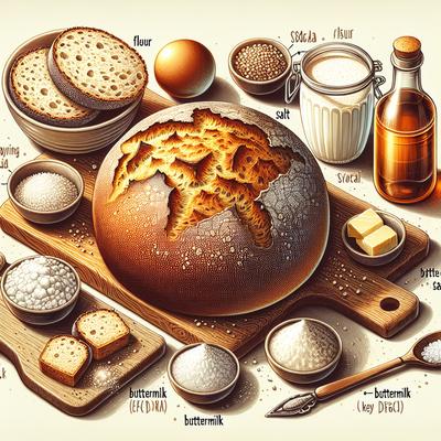 Image of Solar Cooked Irish Soda Bread