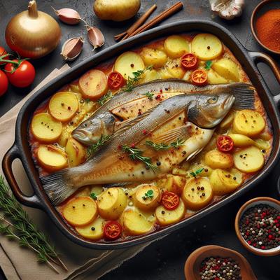 Image of Sole Casserole with Potatoes