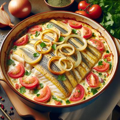 Image of Sole Fish Layered Casserole