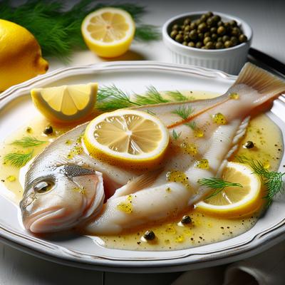 Image of Sole with Light Lemon Sauce