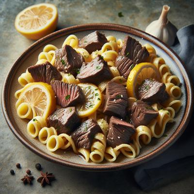 Image of Solo Lemon Beef Pasta