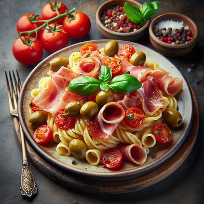 Image of Solo Pasta with Prosciutto and Olives