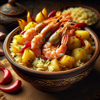 Image of Solo Shrimp and Potato Pilaf
