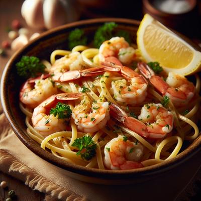 Image of Solo Shrimp Scampi and Pasta