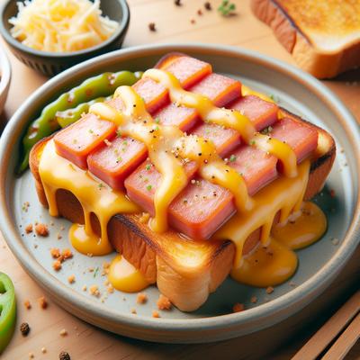 Image of Solo Spam and Cheese on Toast