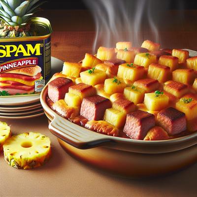 Image of Solo Spam and Pineapple Casserole