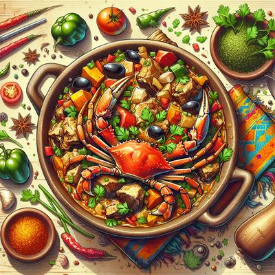 Image of Somalian Crabmeat Stew