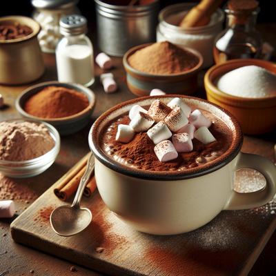Image of Some Homemade Hot Chocolate Mixes