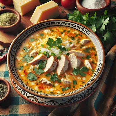 Image of Somersizing Chicken Queso Soup