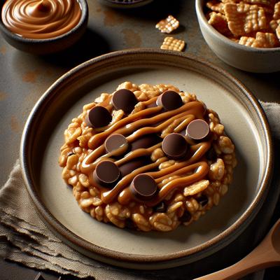 Image of Sommer's Chocolate Peanut Butter Caramel Crisps No Bake Cookies