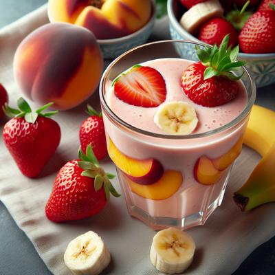 Image of Sommer's Strawberry Banana Peach Smoothie Dairy Free