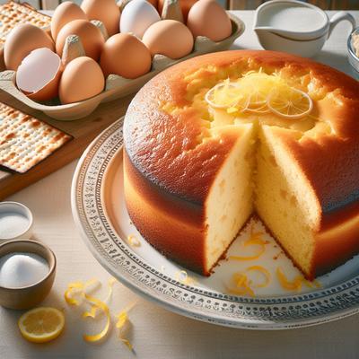 Image of Sondra's Passover Sponge Cake