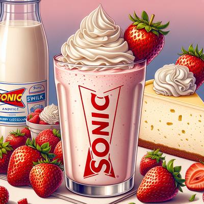 Image of Sonic Strawberry Cheesecake Shake