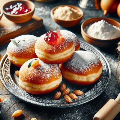 Image of Soofganiyot Hanukkah Doughnuts