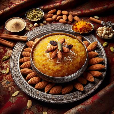 Image of Sooji Halwa Semolina Dessert