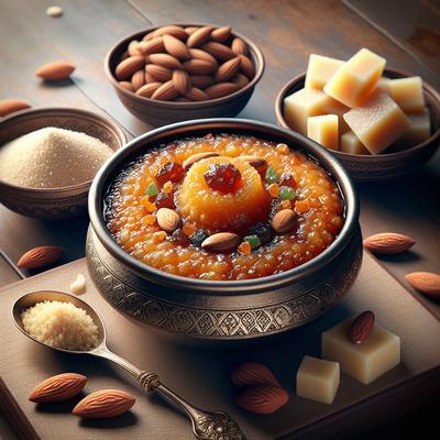 Image of Sooji Ka Halwa Pakistani Style