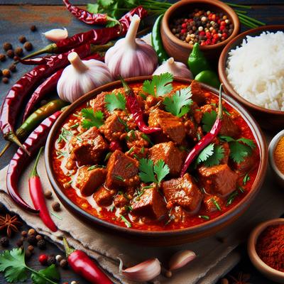 Image of Soor Vindaloo Curried Pork