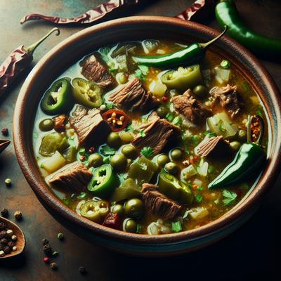 Image of Sooz's Green Chile Stew Mild to Medium