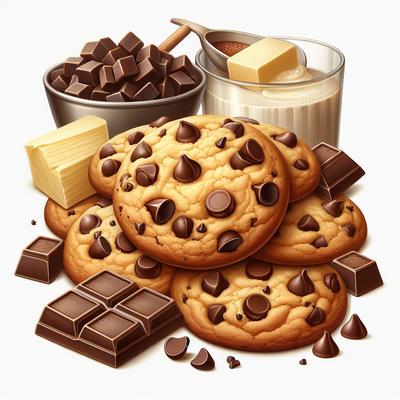 Image of Soozee's Thick and Chewy Chocolate Chip Cookies