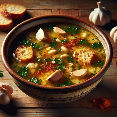 Image of Sopa De Ajo Castilian Garlic Soup
