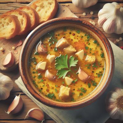 Image of Sopa De Ajo Garlic Soup